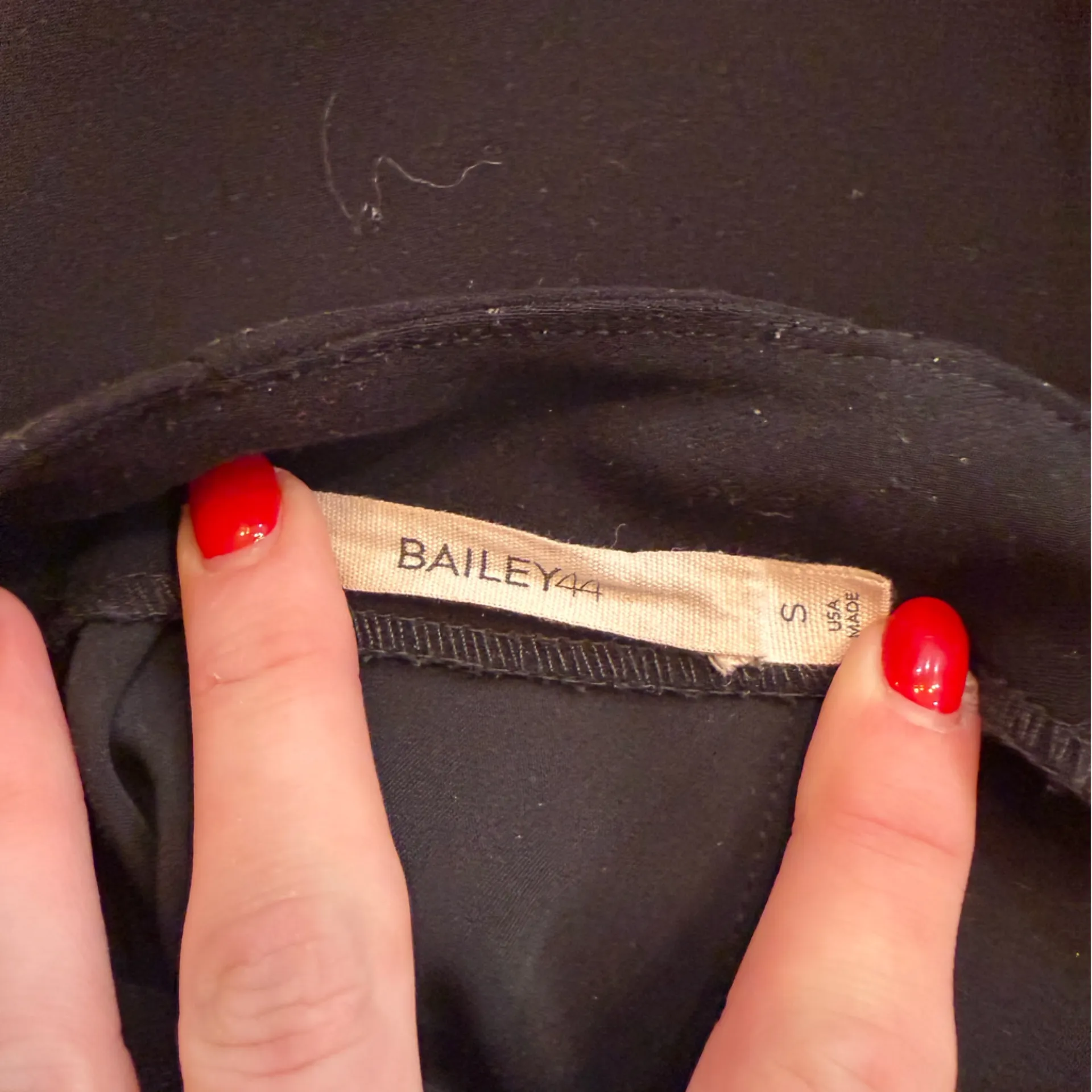 Bailey 44 Black High Waisted Wide Leg Pants - Image 3