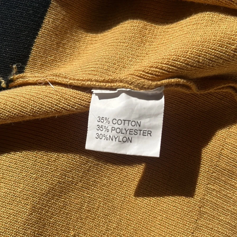 Knit mustard duster /cardigan/ jacket Yellow Size XL - Image 10