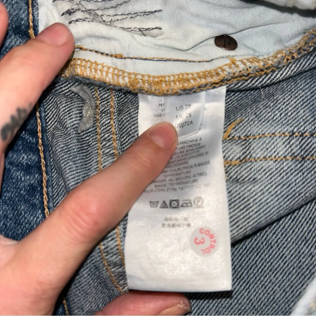 We The Free Light Blue Denim Jeans - Image 4