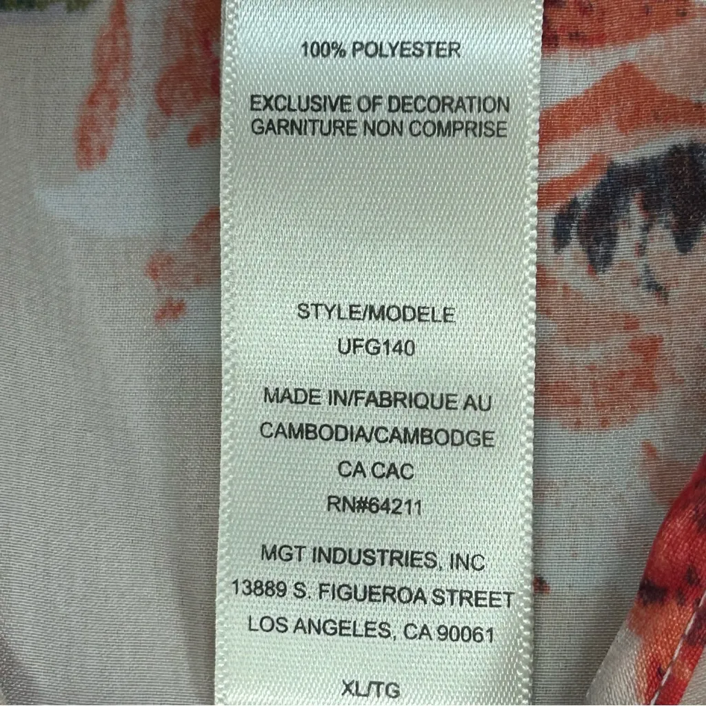 IN BLOOM By JONQUIL Floral Pajama Satin Lace Cami and Shorts Set Size XL Pink - Image 8