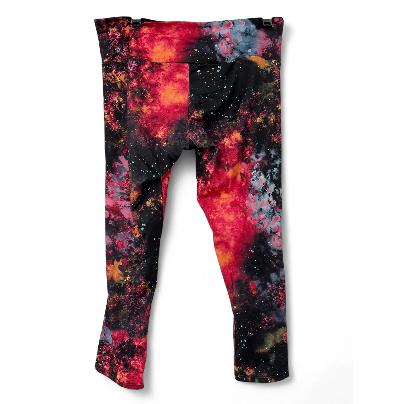 Onzie  | S / M | Multicolor Galaxy Printed Cropped Leggings Yoga Women's Active - Image 4