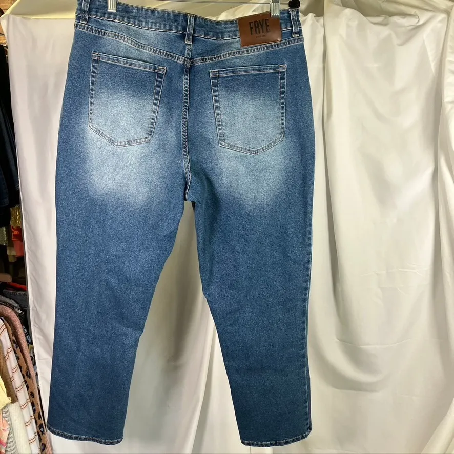 Frye Women's Jeans Size 14/32 Blue Denim Blend Stretch Comfort Fit‎ Classic - Image 6