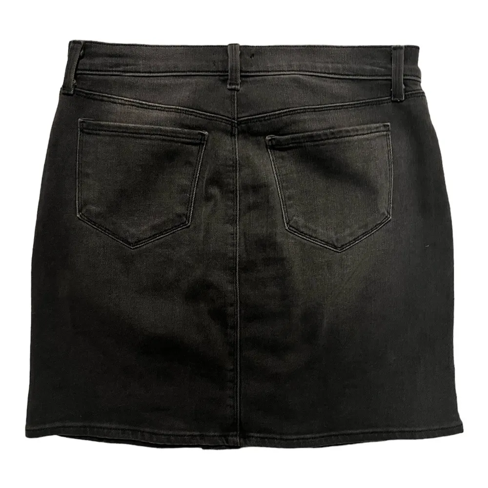 L'Agence Lace Up Denim Jacket and Skirt Set - Image 7