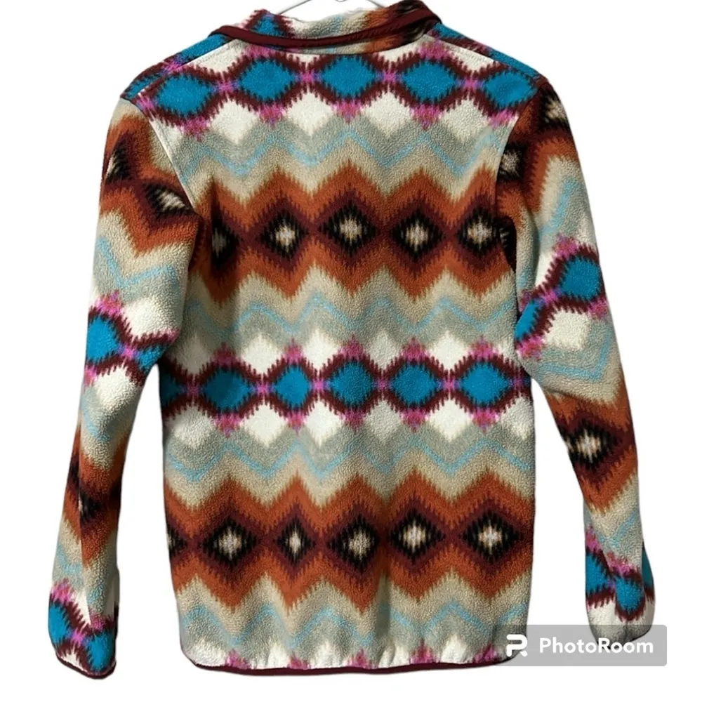 Patagonia XS Synchilla Snap T Fleece Pullover Timber Twist Aztec Southwest loved - Image 4