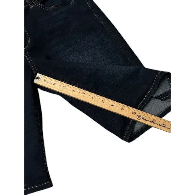 Lucky‎ Brand Size 8/29 Women's Bermuda Shorts Dark Wash Denim Americana Classic - Image 6