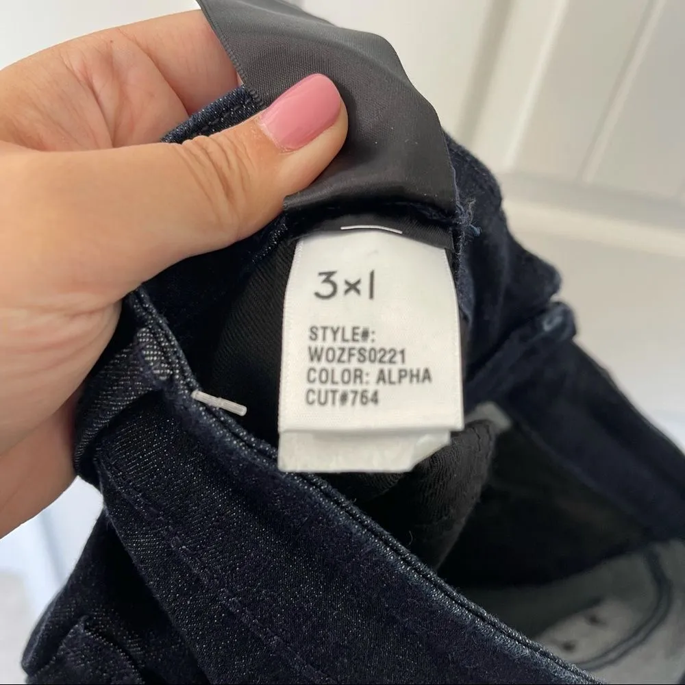 3x1‎ fly dark blue skinny jeans size 26 - Image 12