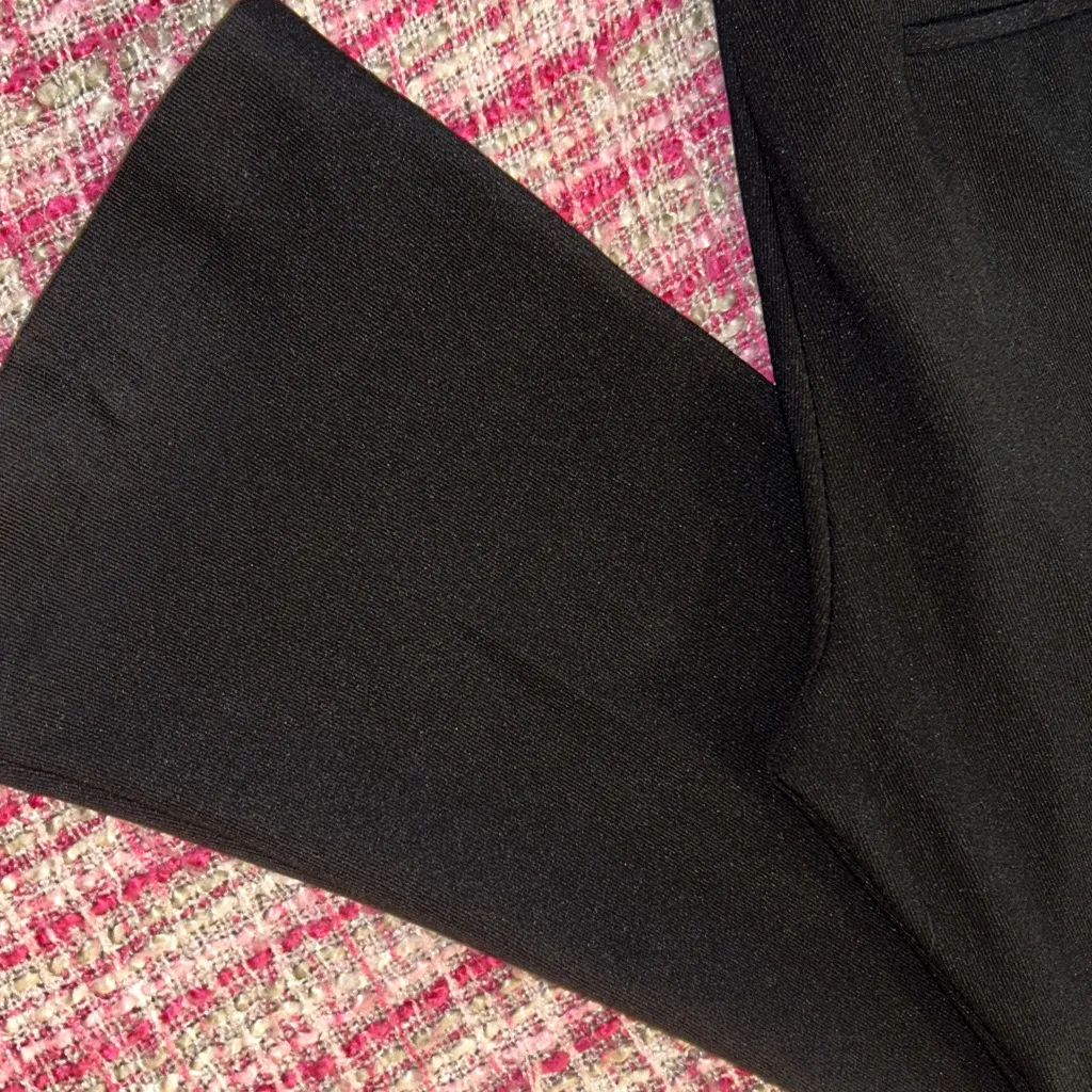 Amanda & Chelsea Size 8 Black Boot Leg Trousers - Image 8