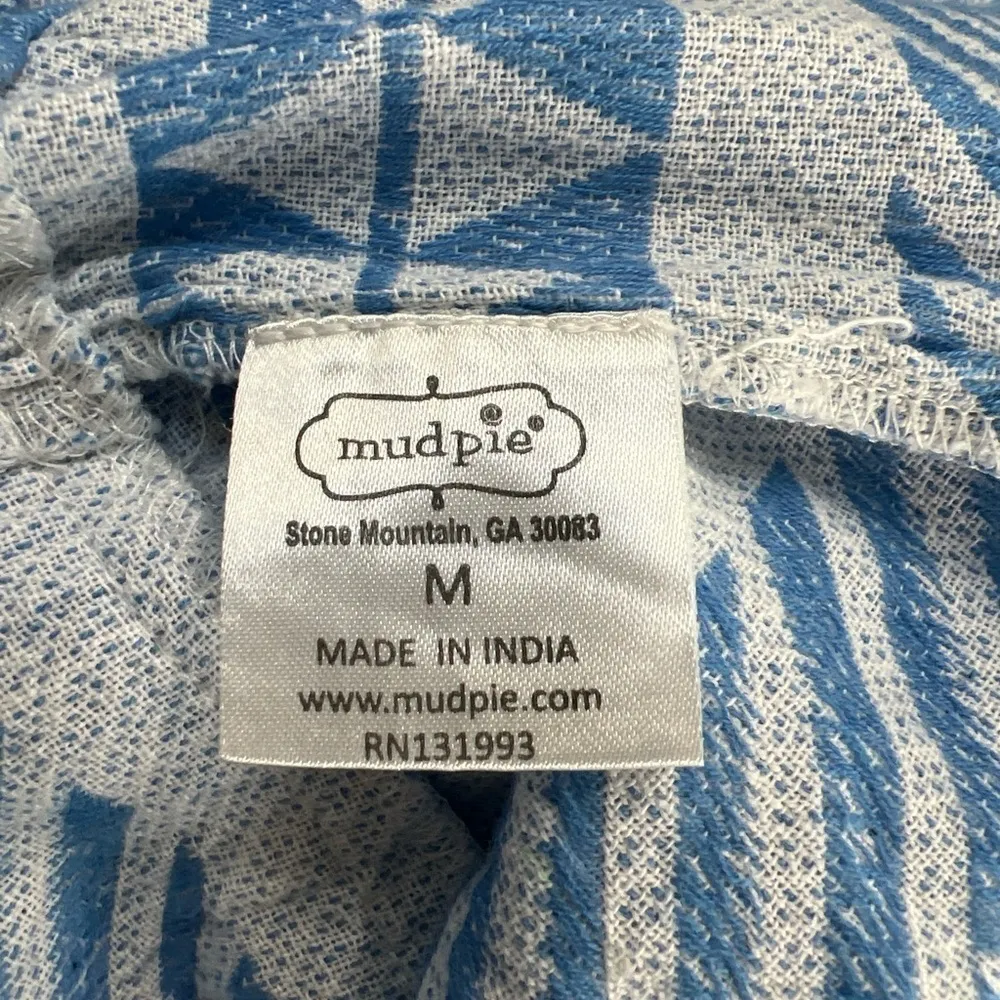 Mudpie Geometric Print Tiered Babydoll Shift Dress With‎ Flare Sleeves - Image 8