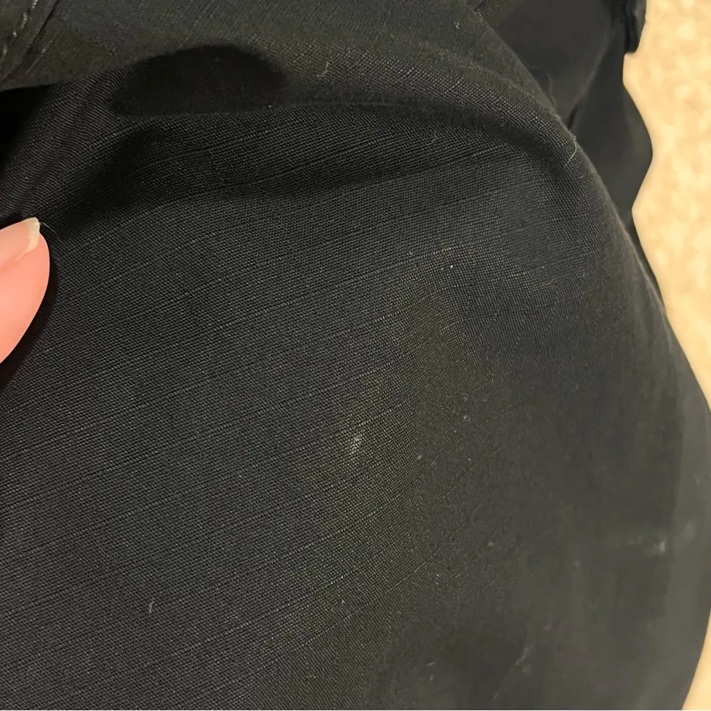 Imperfect 5.11 Tactical capri pants black cargo pants size 18 regular pockets - Image 7