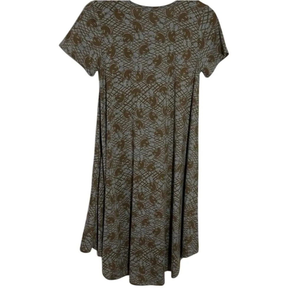 LulaRoe Carly Disney Mickey Mouse Swing Dress Size M New w/ Tag MSRP $55 Gray Size M - Image 3