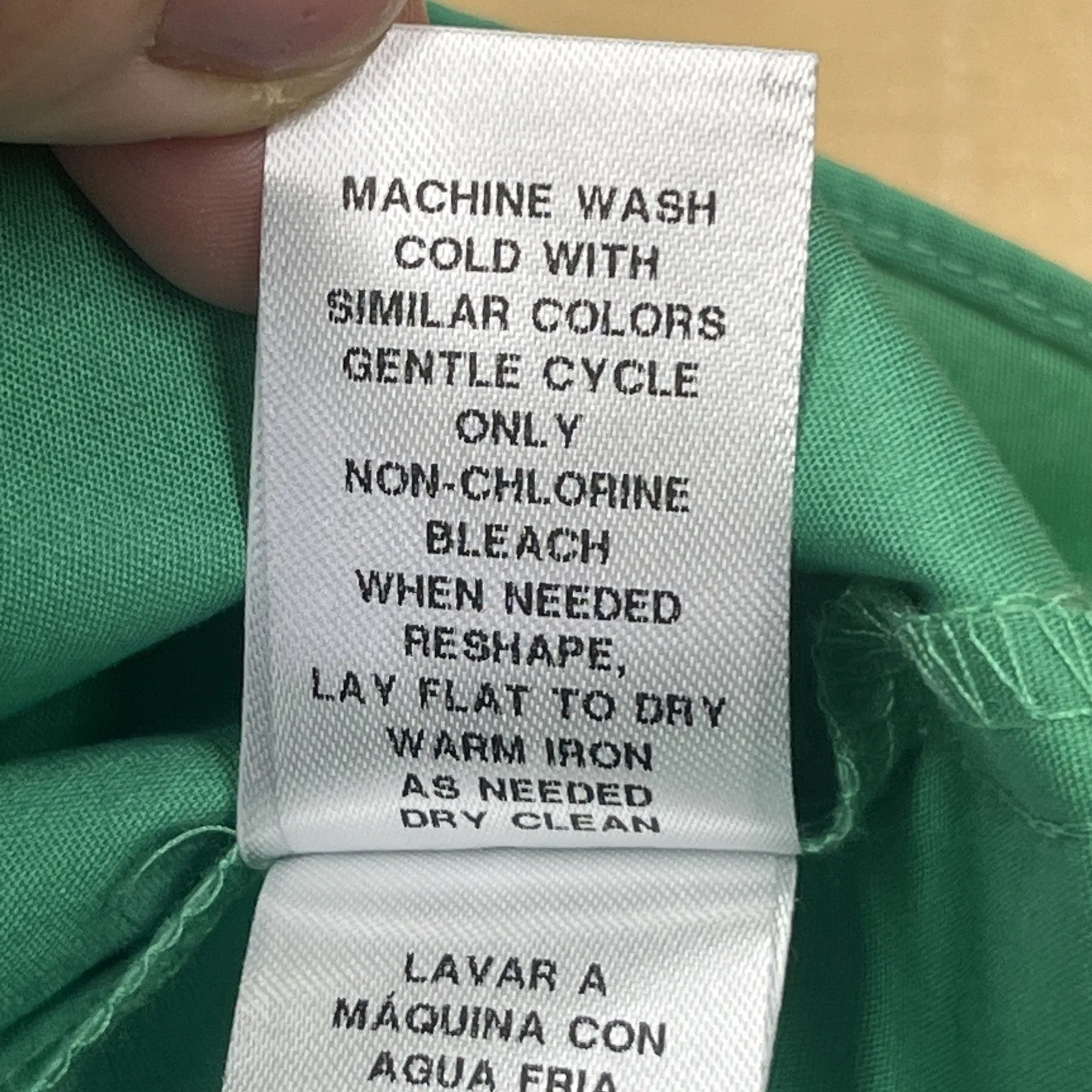 Donna Morgan Babydoll Tiered Midi Dress Sz 12 Green Cottagecore Ruffle Coquette - Image 9