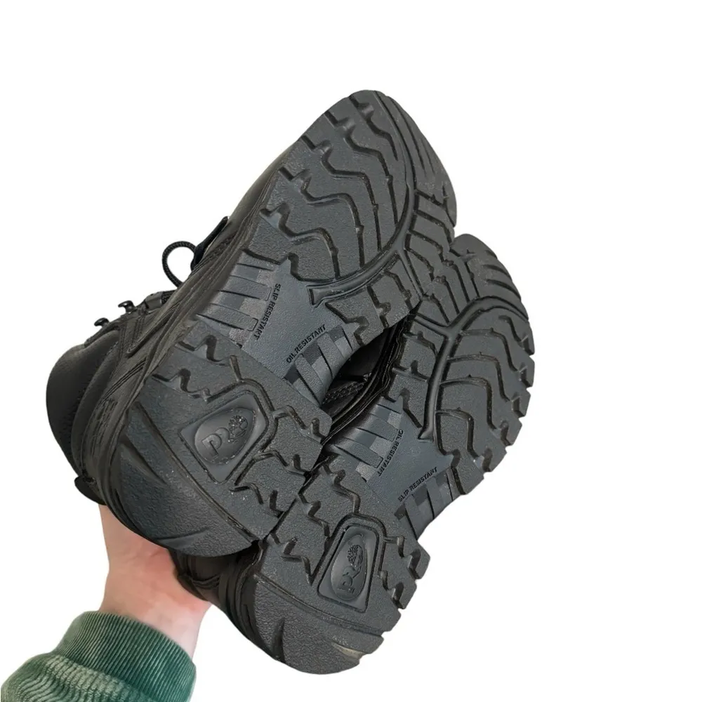 Timberland PRO Women's Titan 6 Inch Alloy Safety Toe Industrial Work Boot Black - Image 4