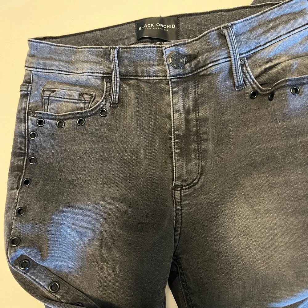 Black orchid Los‎ Angeles Bardot straight fray black - Image 9