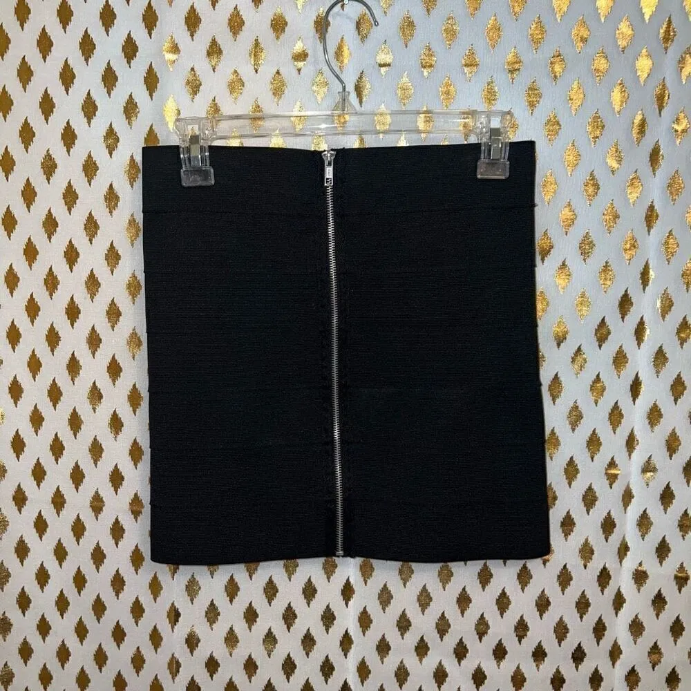 NWT Heartsoul y2k bandage skirt with goth zipper size XS - Image 2