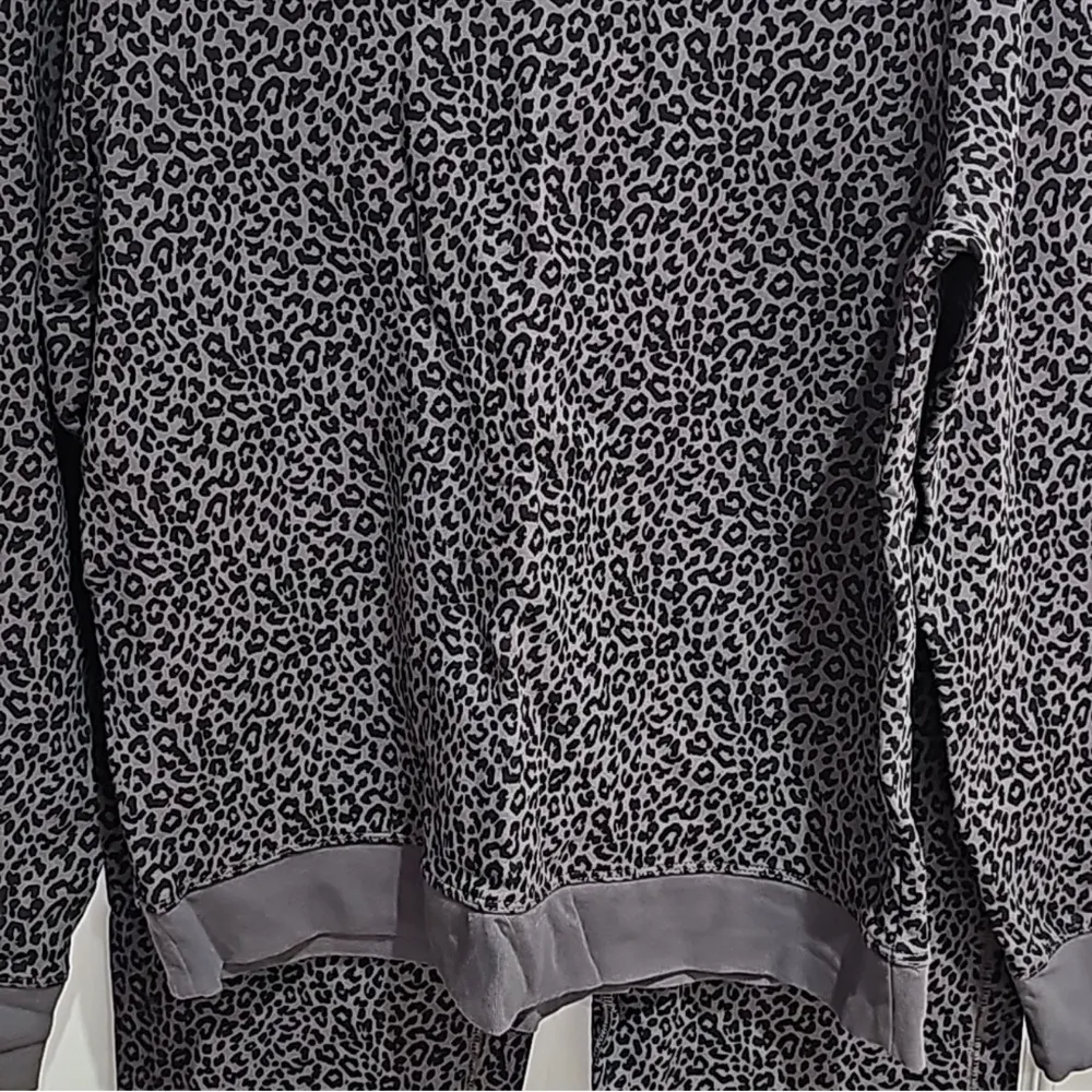 J. Crew Leopard Jogger Style Sweatpant and Sweatshirt Set - Image 9