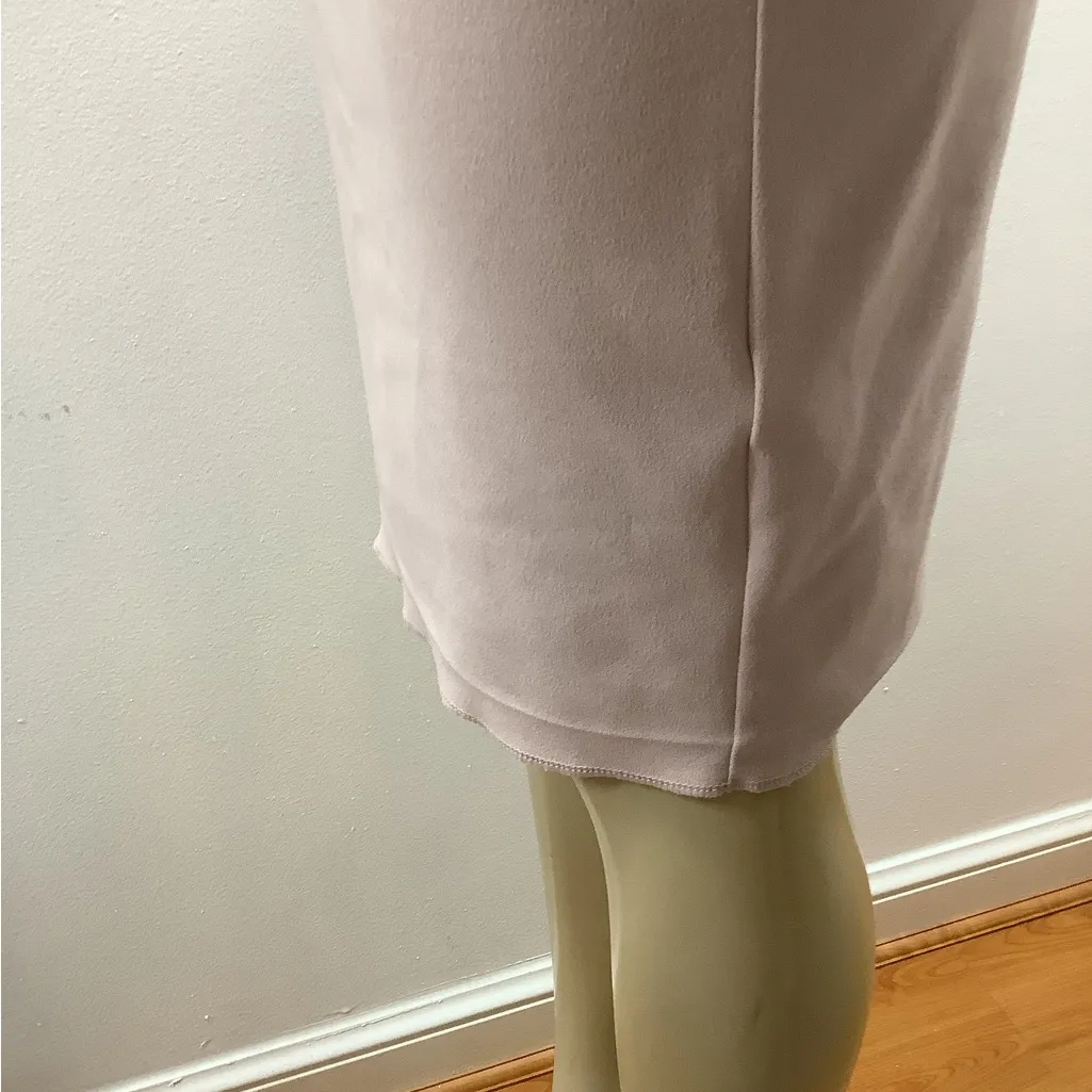 Express Size Small Sleeveless Blush Mini Dress with Belt. Preloved - Image 5