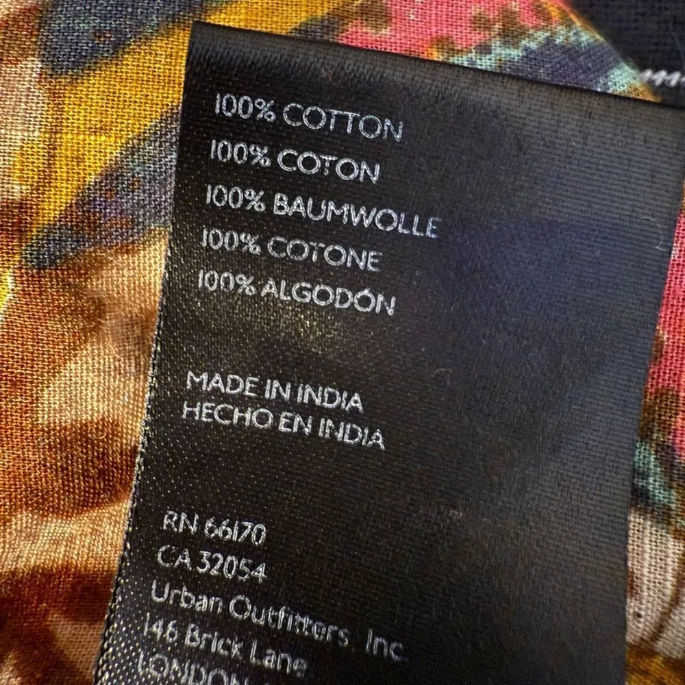 Pilcro Multicolor Patterned Bralette   Medium #720 - Image 7