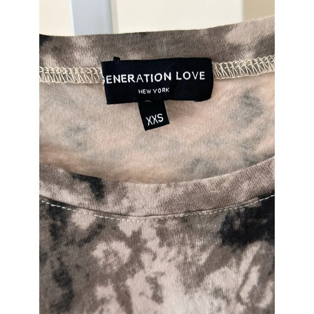 Generation Love Josephine Tie Dye Top size XS - Image 6