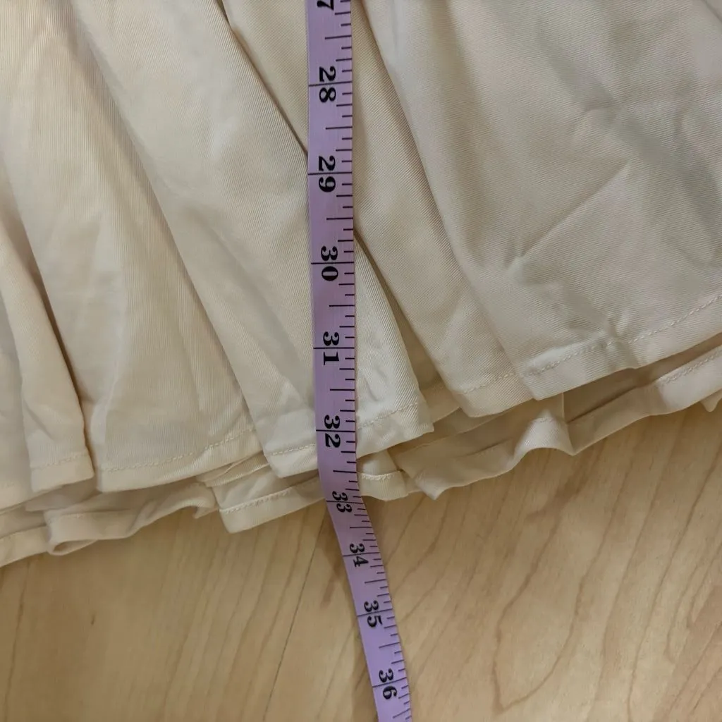 MESHKI Irving Off Shoulder Slinky Mini Dress In Ivory Size XXL NWT - Image 7