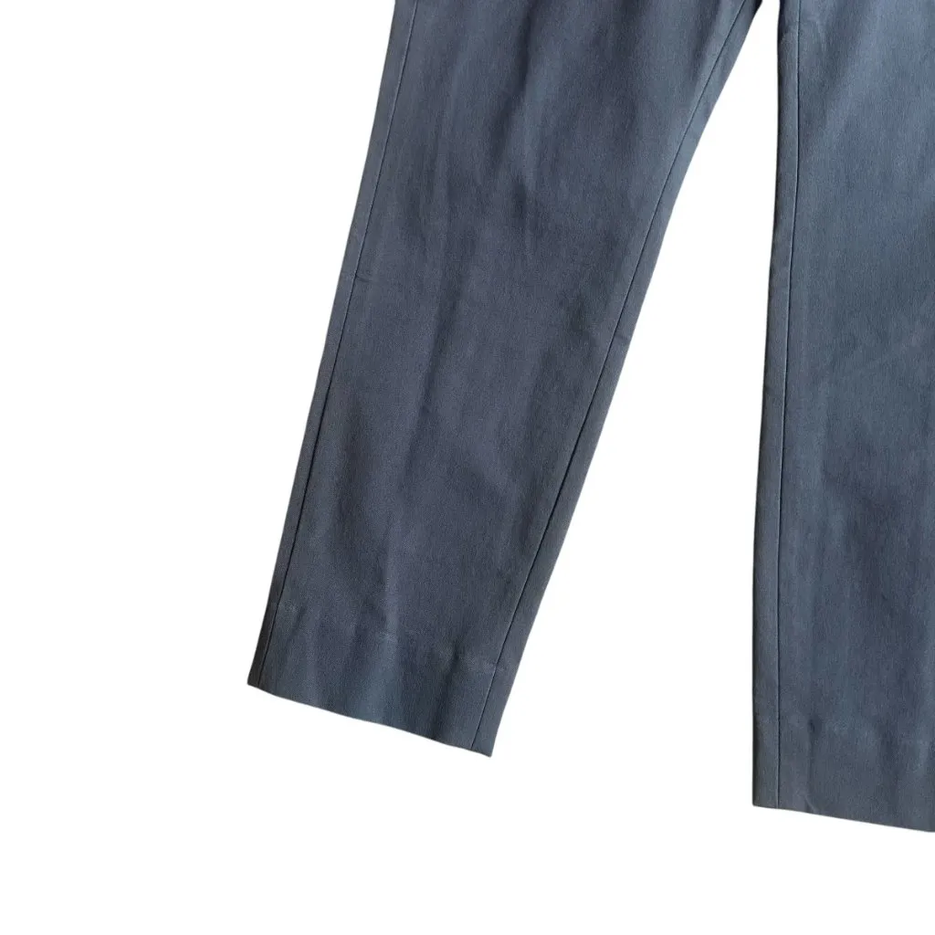 Everlane Dark Grey Pointe Pants Cropped Length Slacks Skinny Size 6 Women's - Image 3