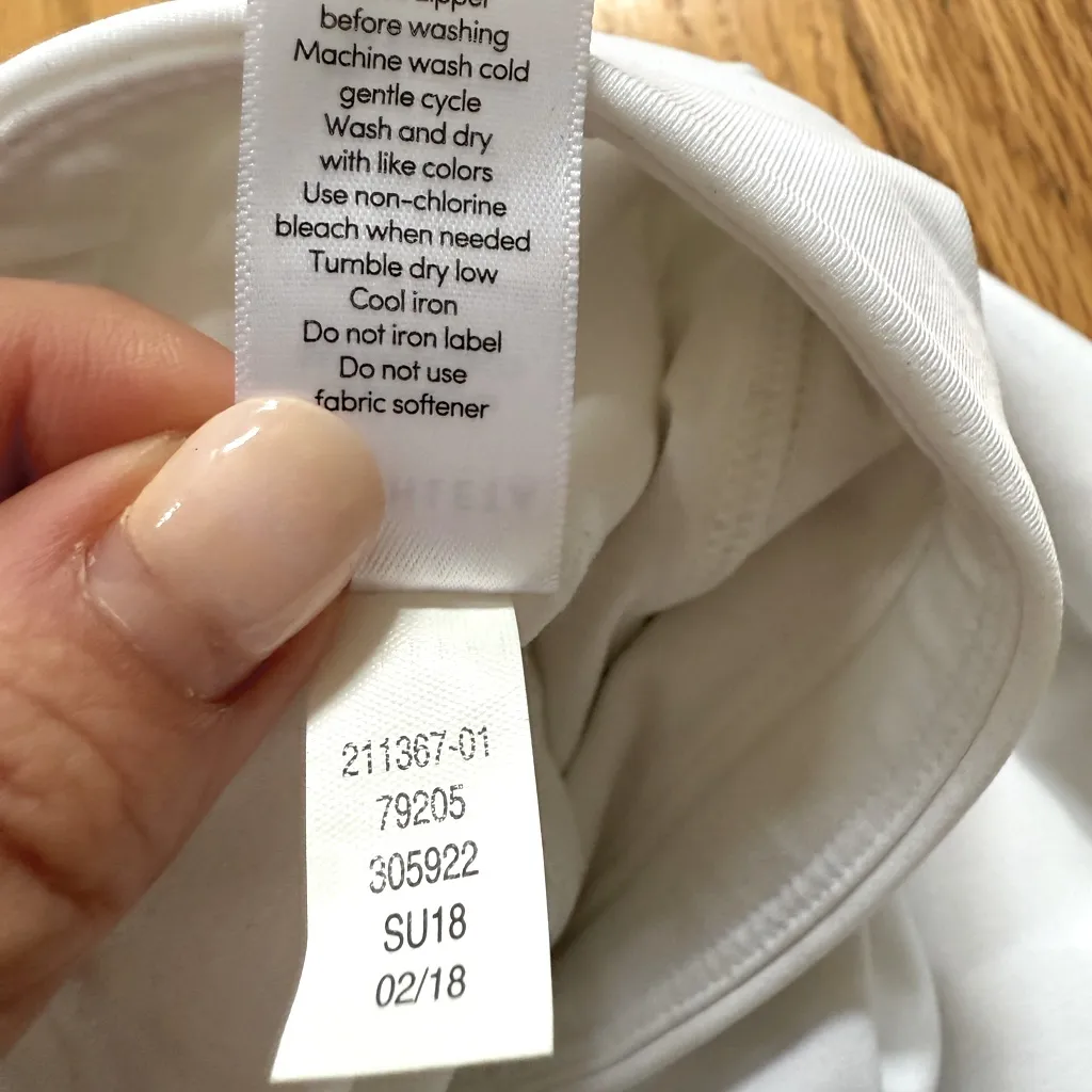 ATHLETA Volley Skort White 1X | Tennis Pickleball Athletic Skirt - Image 10