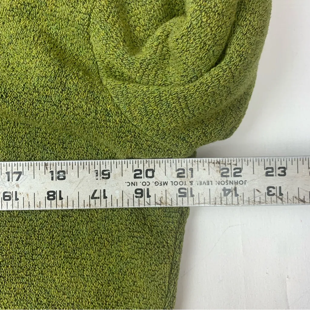 Kuhl size large 1/4 zip alpaca fleece Olive Green Women's Sweater - Image 7