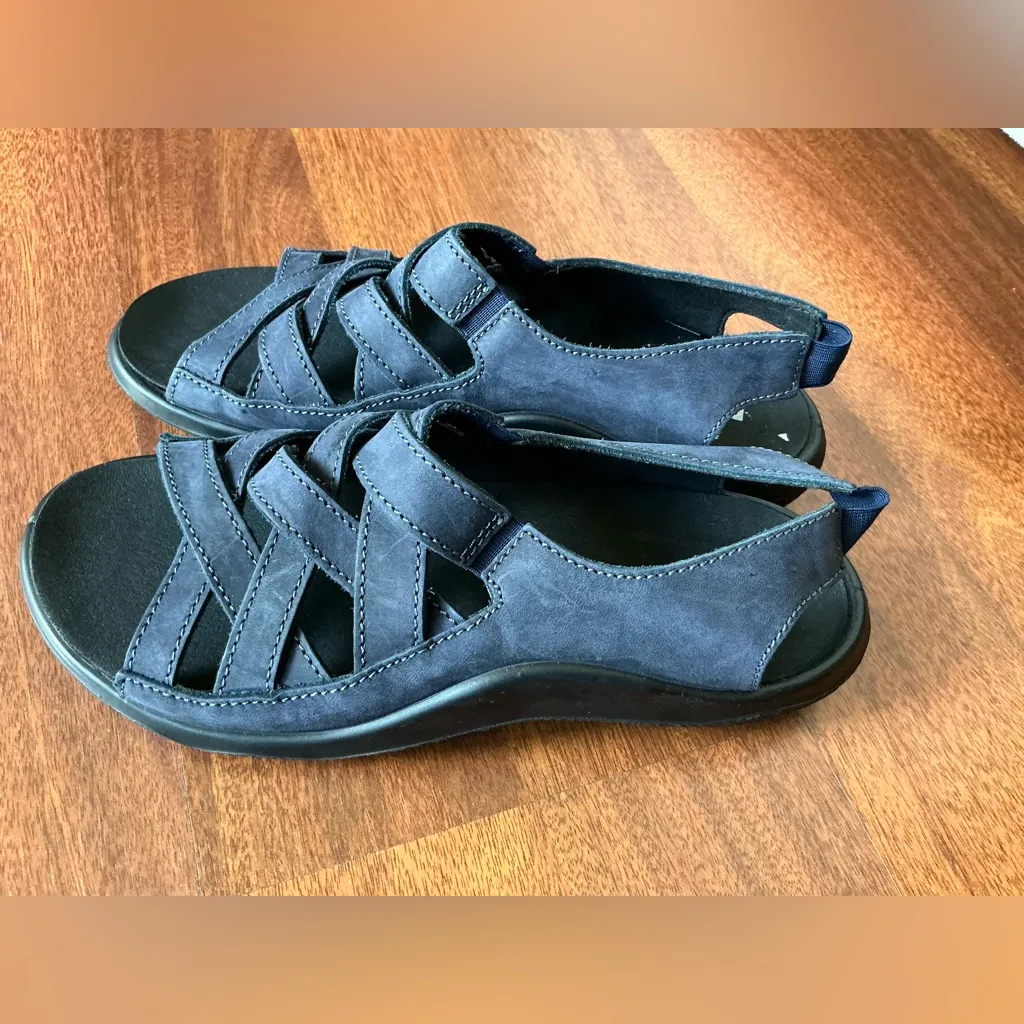 Comfy women’s ROMIKA sandals 💖💖 Blue Size 9.5 - Image 10