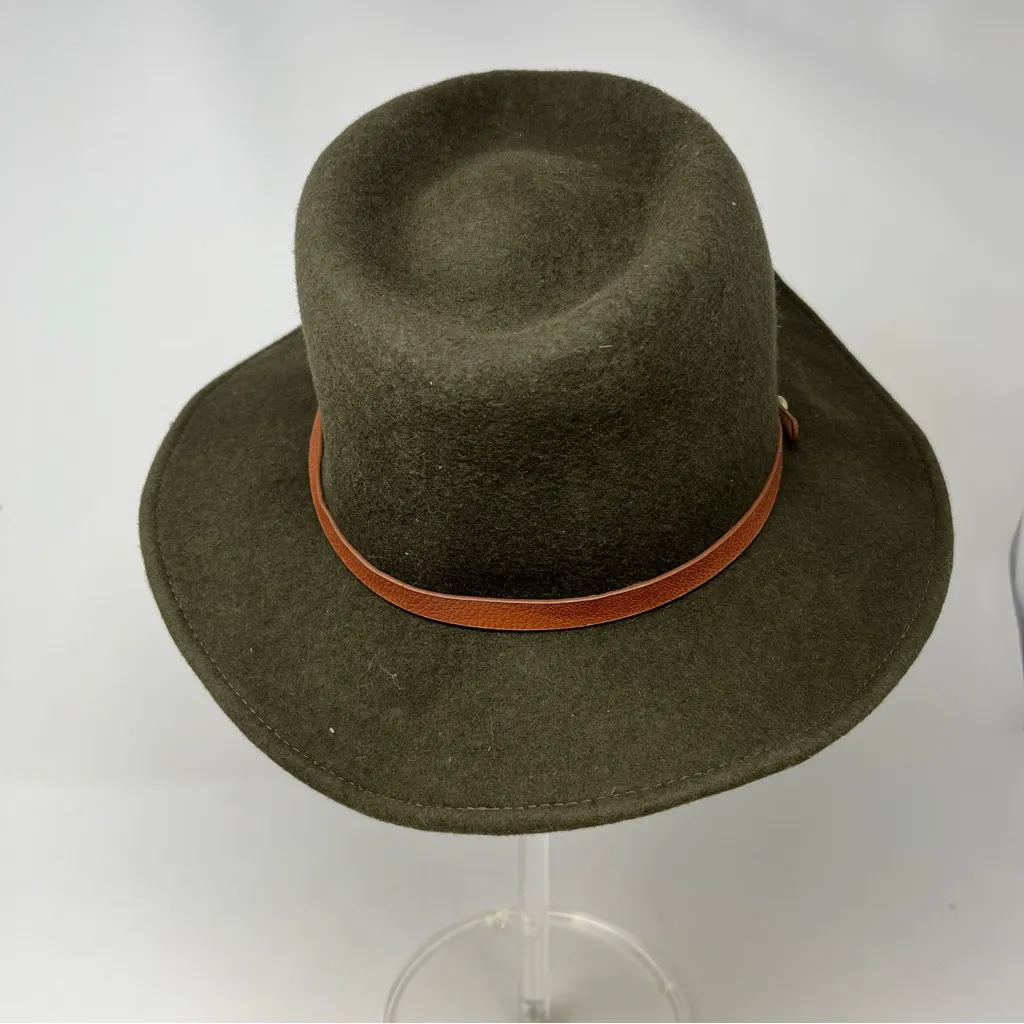 Target 100% Wool Panama Hat Forest Green‎ OS - Image 3