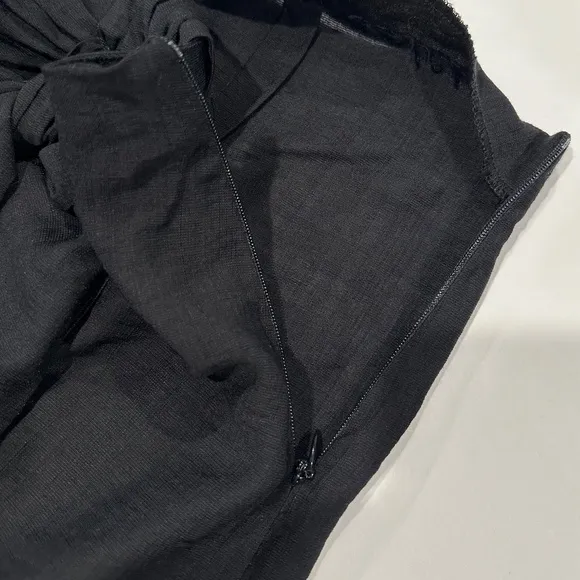 Primark Cares Black Short With Side knot - Size 16 - NEW‎ With Tags. - Image 5