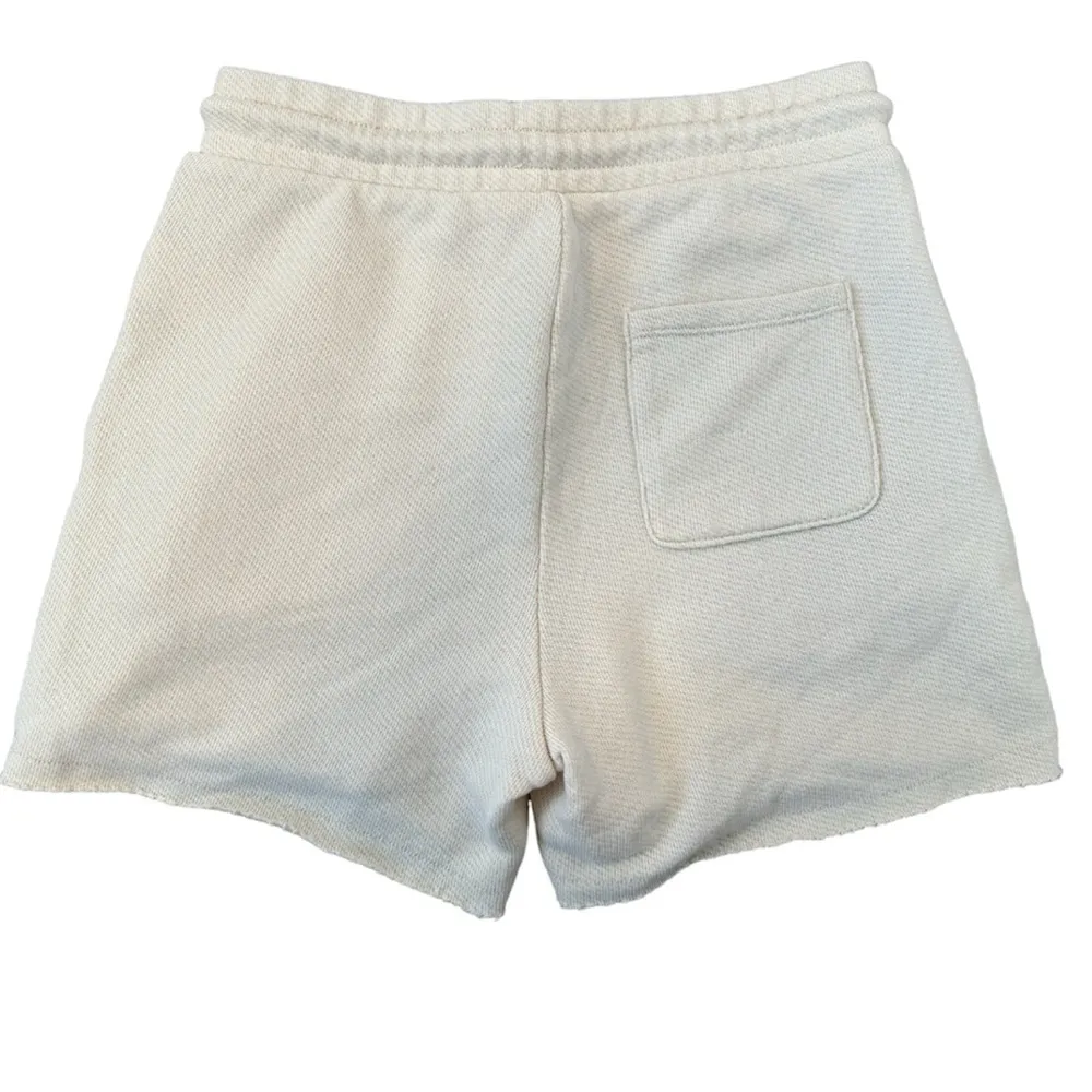 NWOT- American Eagle Cream Beach Shorts Size S - Image 4
