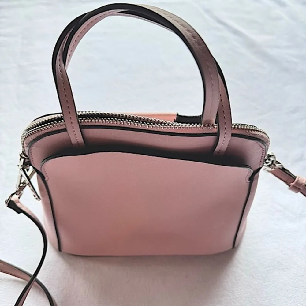 COSTA Pale Pink Crossbody Bag Small Purse - Image 8