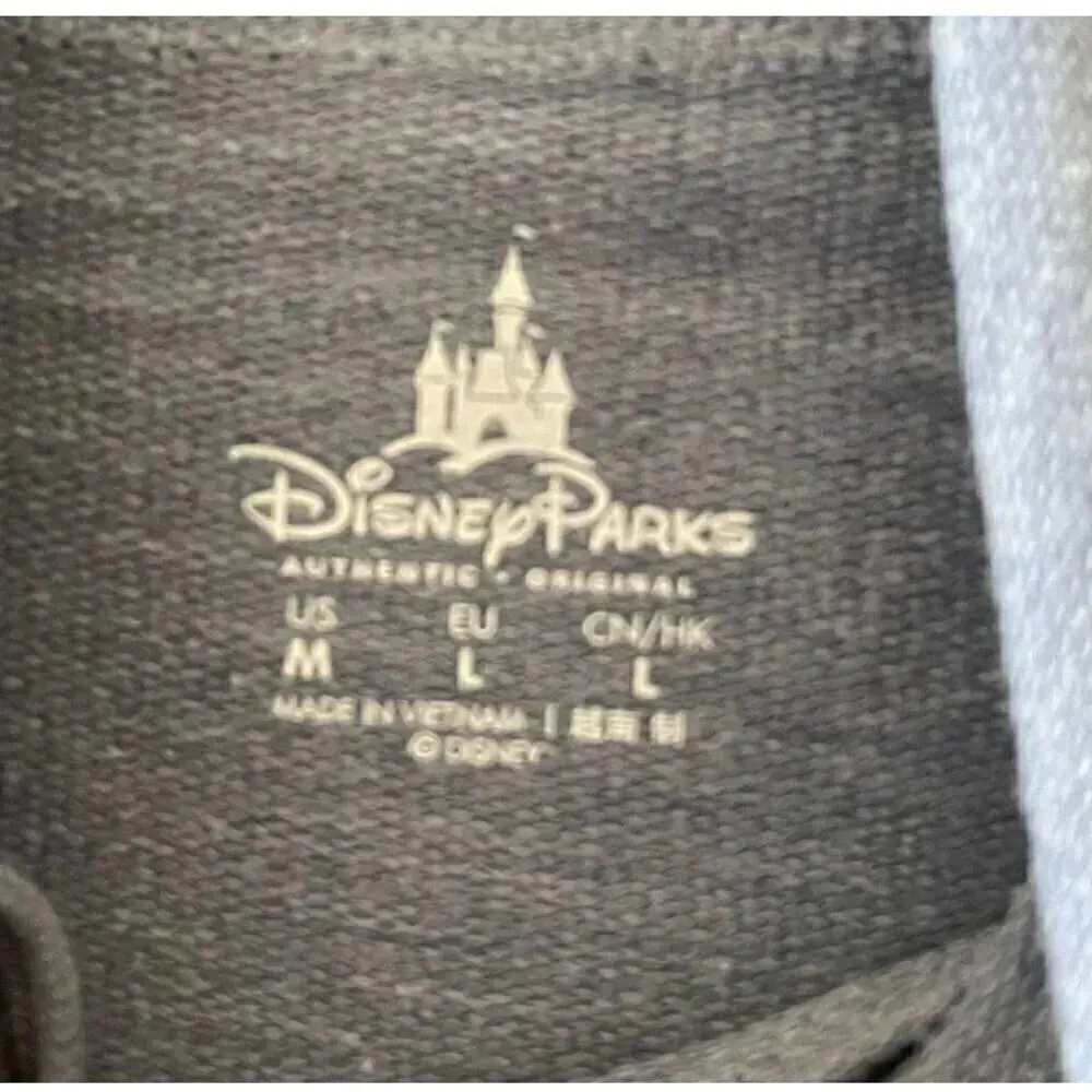 Disney Women's Blue Cowl Neck Mickey Long Sleeves Cozy Warm Sweatshirt SZ M - Image 8