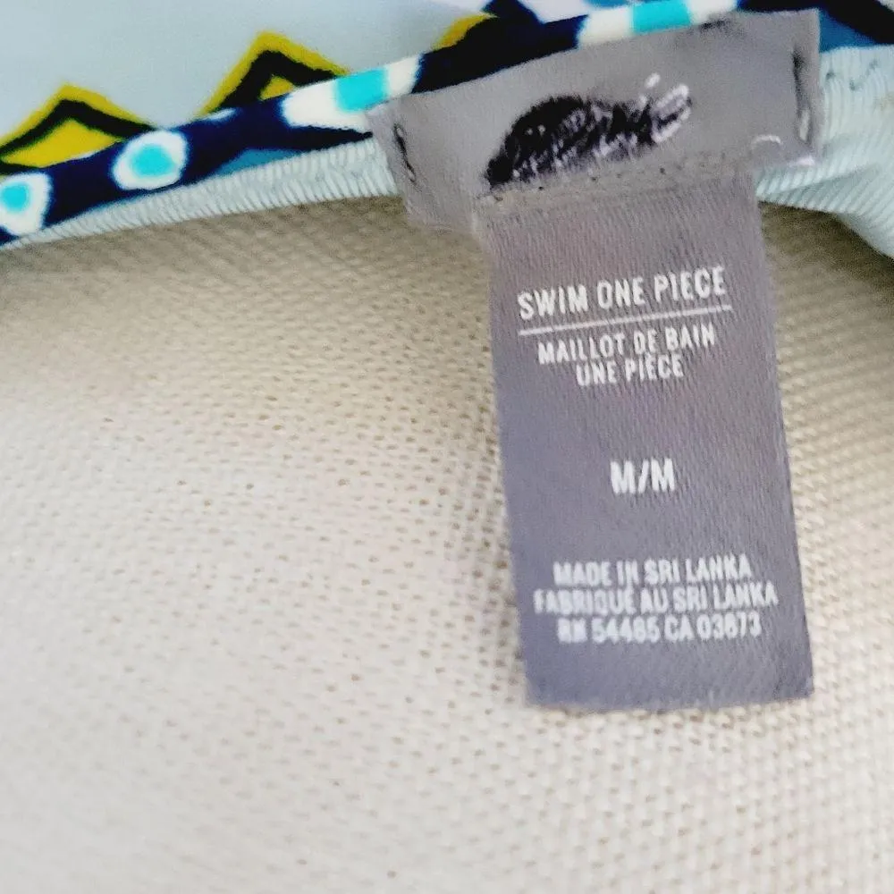 Aerie tribal cutout one piece swimsuit size medium - Image 7