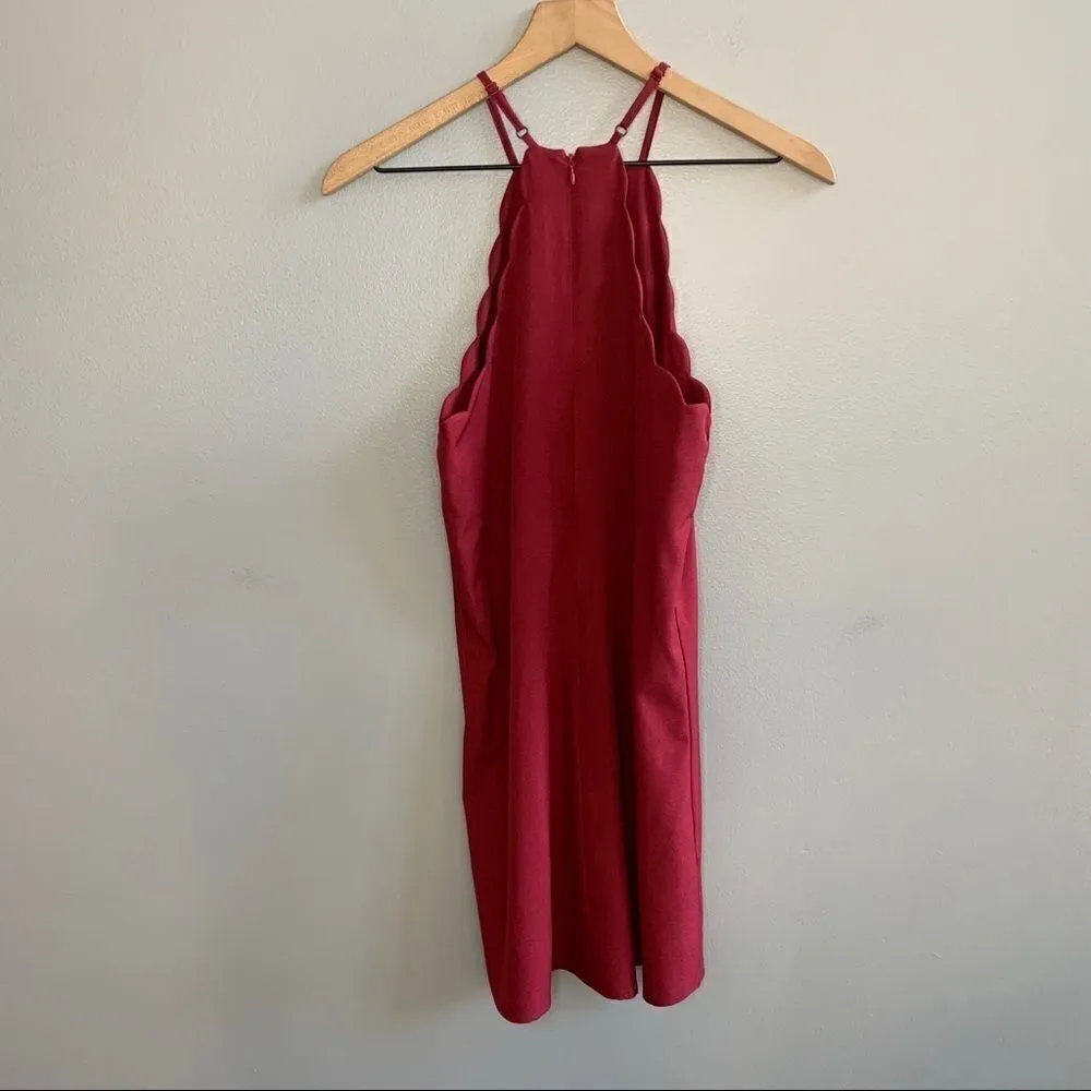 Lulu's Wine Red Endlessly Endearing Cocktail Dress - Image 6