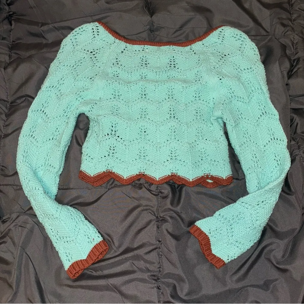 Urban Outfitters Crochet Bow Top - Image 3