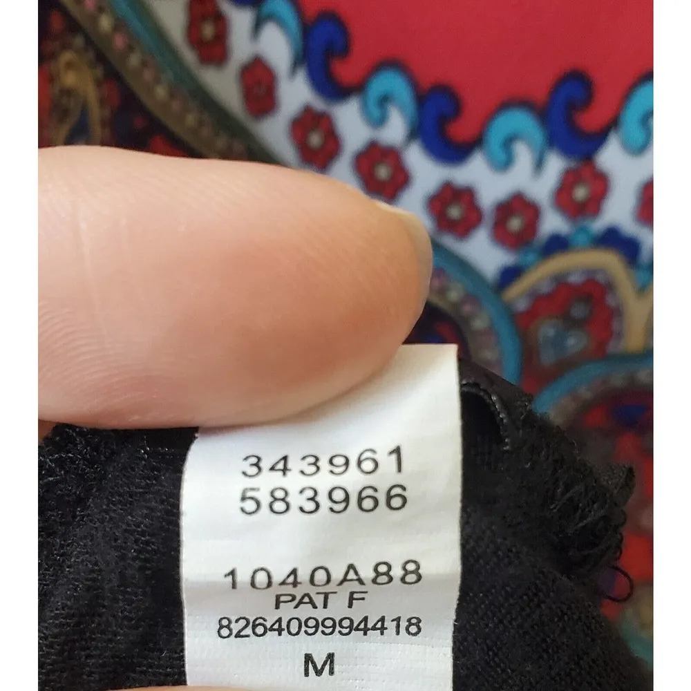 Iz Byer Womens Multicolor Polyester V Neck Sleeveless Top Blouse Size Medium - Image 8