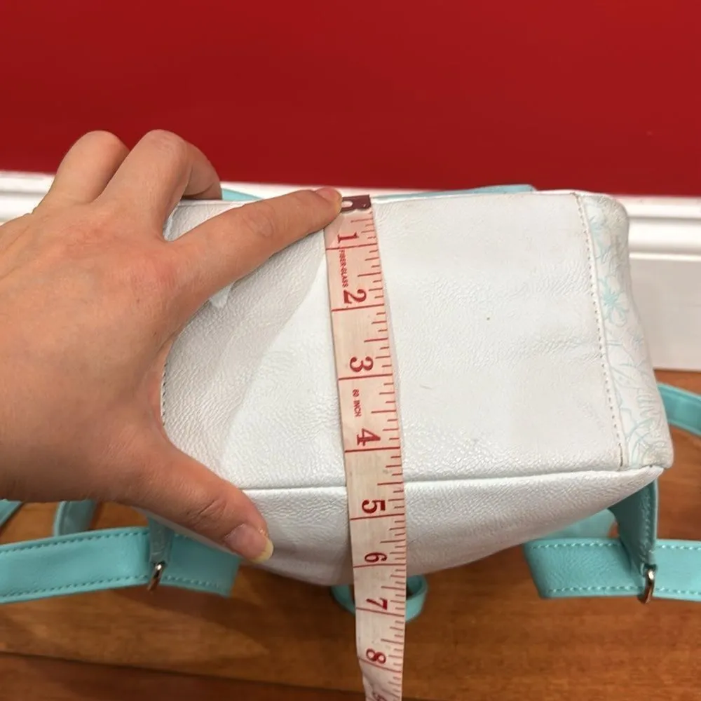 Loungefly Disney Lilo And Stitch Hibiscus Flowers Sketch Mini Backpack - Image 11