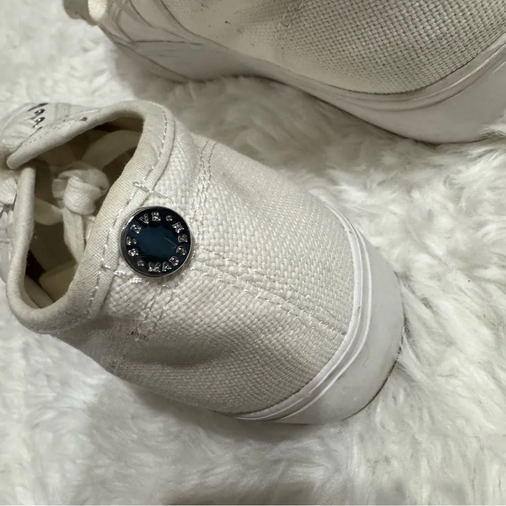 Steve Madden Emmi White Platform Tennis Shoes Size 6 - Image 6