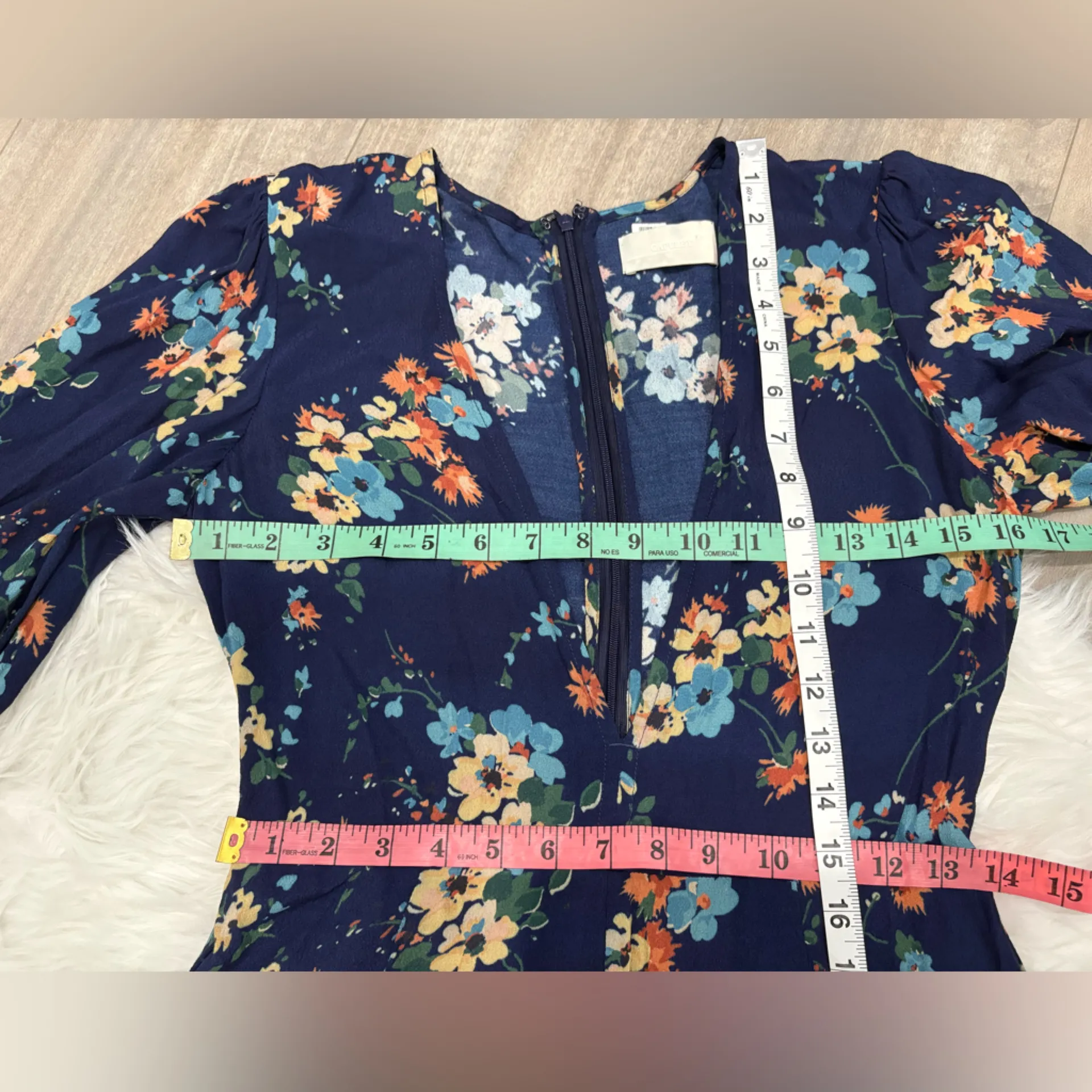 Capulet Nat V-Neck Wide Leg Jumpsuit Full Length in Sedona Floral Size S - Image 4