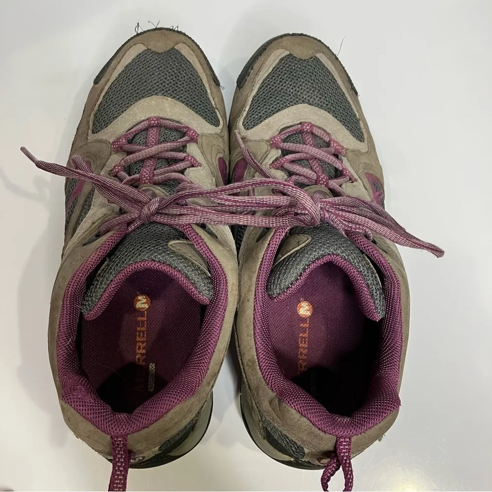 Merrell Azura hiking Shoes in castle‎ rock & purple size 10 - Image 6