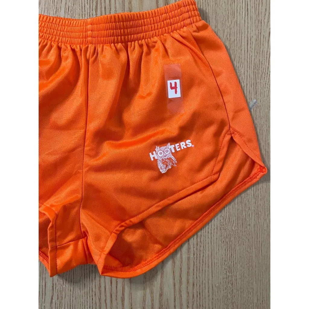 B95-4 New Women’s Hooters Girl Vintage Dolfin Shorts Size 3XS - Image 2