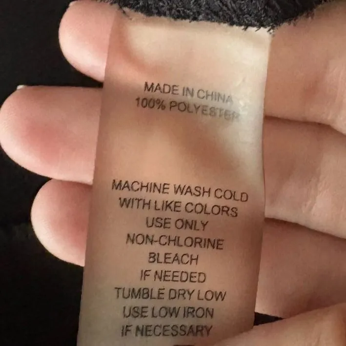 Vince Camuto‎ Split Sleeve Blouse Solid Black Office Business Casual Size Small - Image 5