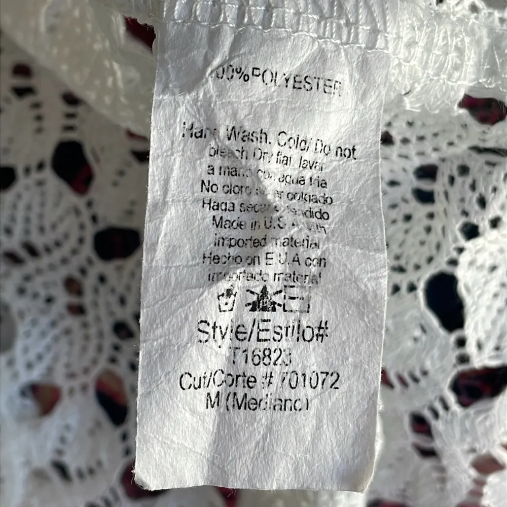 Easel White Lace Cardigan Wrap - Image 5