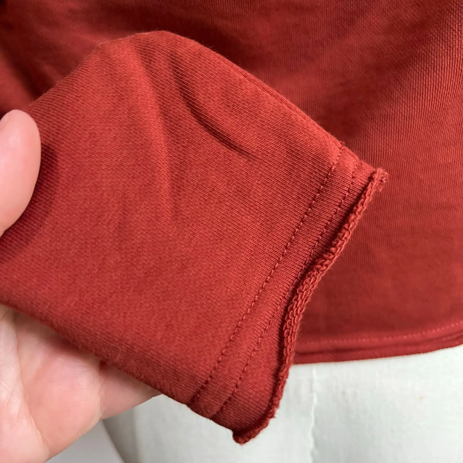 Born Primitive Flashback Hoodie in Cinnamon Dark Rust Orange Sz Small - Image 7