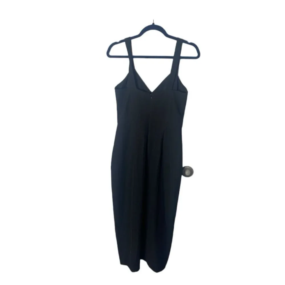 Rachel Zoe SZ S long black cut-out dress - Image 3