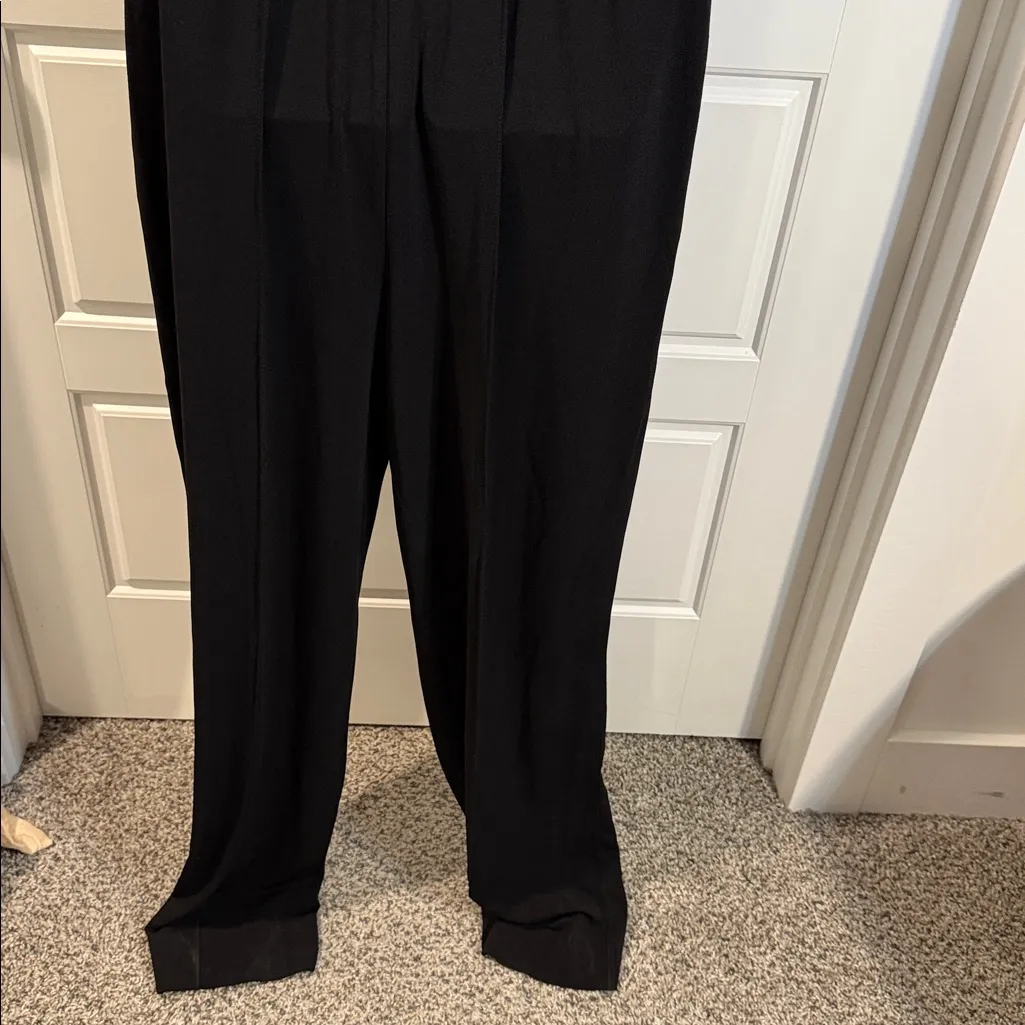 BY MALENE BIRGER ZHOU JUMPSUIT XL NWT Black - Image 11