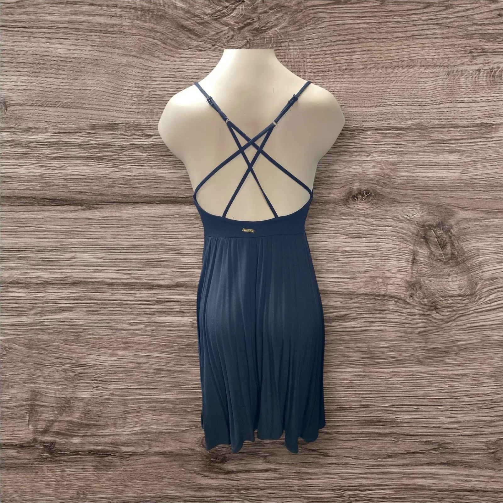 Brand New Body Glove Women's Small Black Sleeveless Plunge Neckline Dress - Image 3