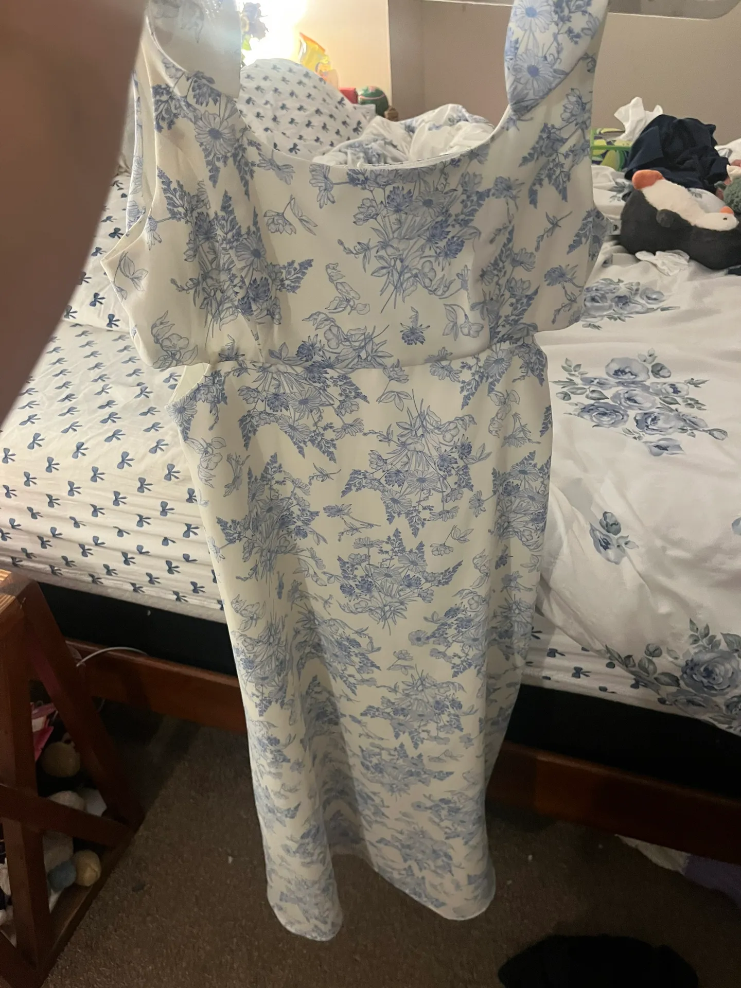 floral midi dress - Image 3