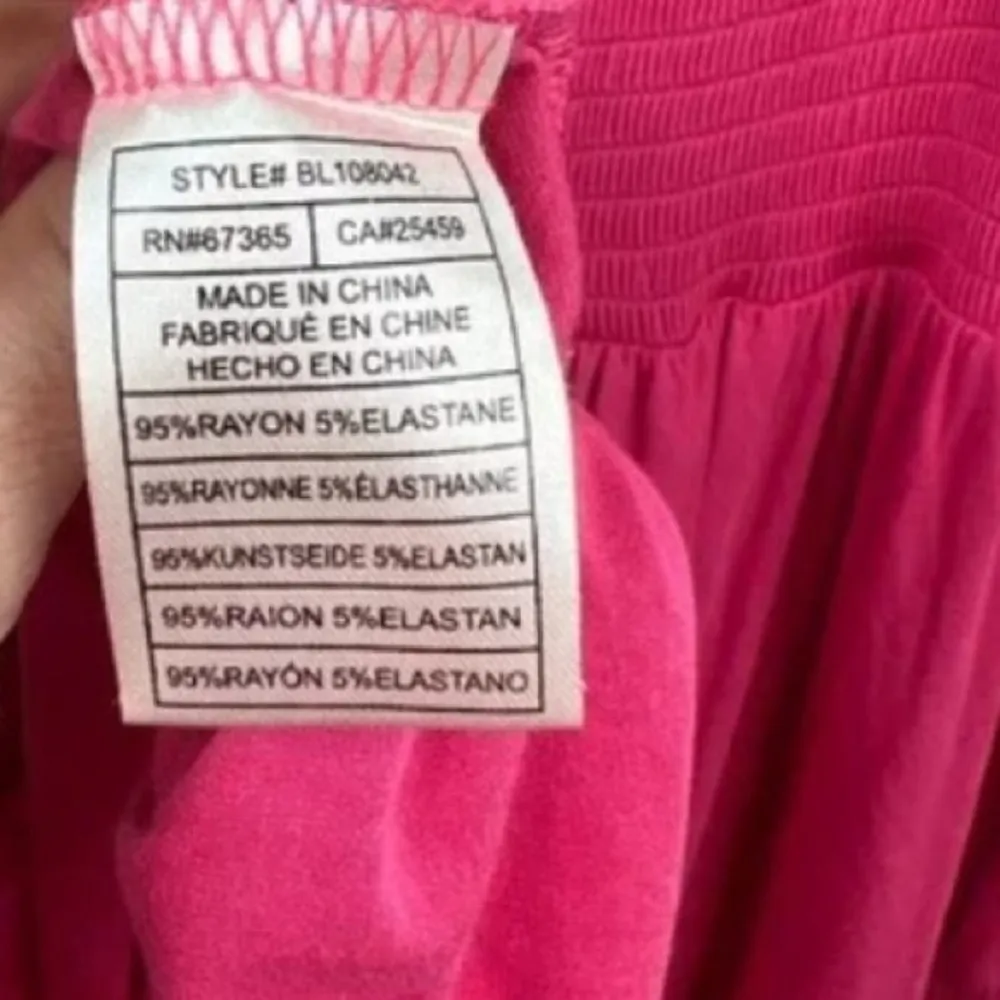Let’s Go Crazy Pink Dress Sz Small - Image 6
