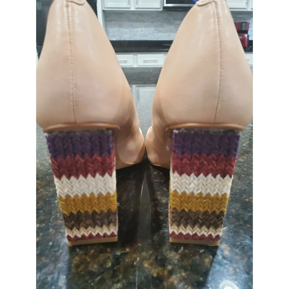 Katy Perry Pink Women's The Castie Chunky Open Toe Block Heeled Sandals US 11 - Image 5